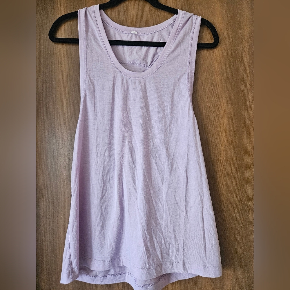 Lululemon Lavendar Twist Tank Top